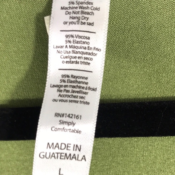 LuLaRoe Classic T_ size L - Picture 2 of 2